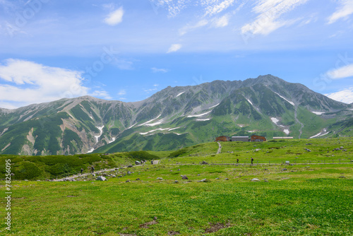 Mt.Tateyama in the Northern Japan Alps, Toyama, Japan