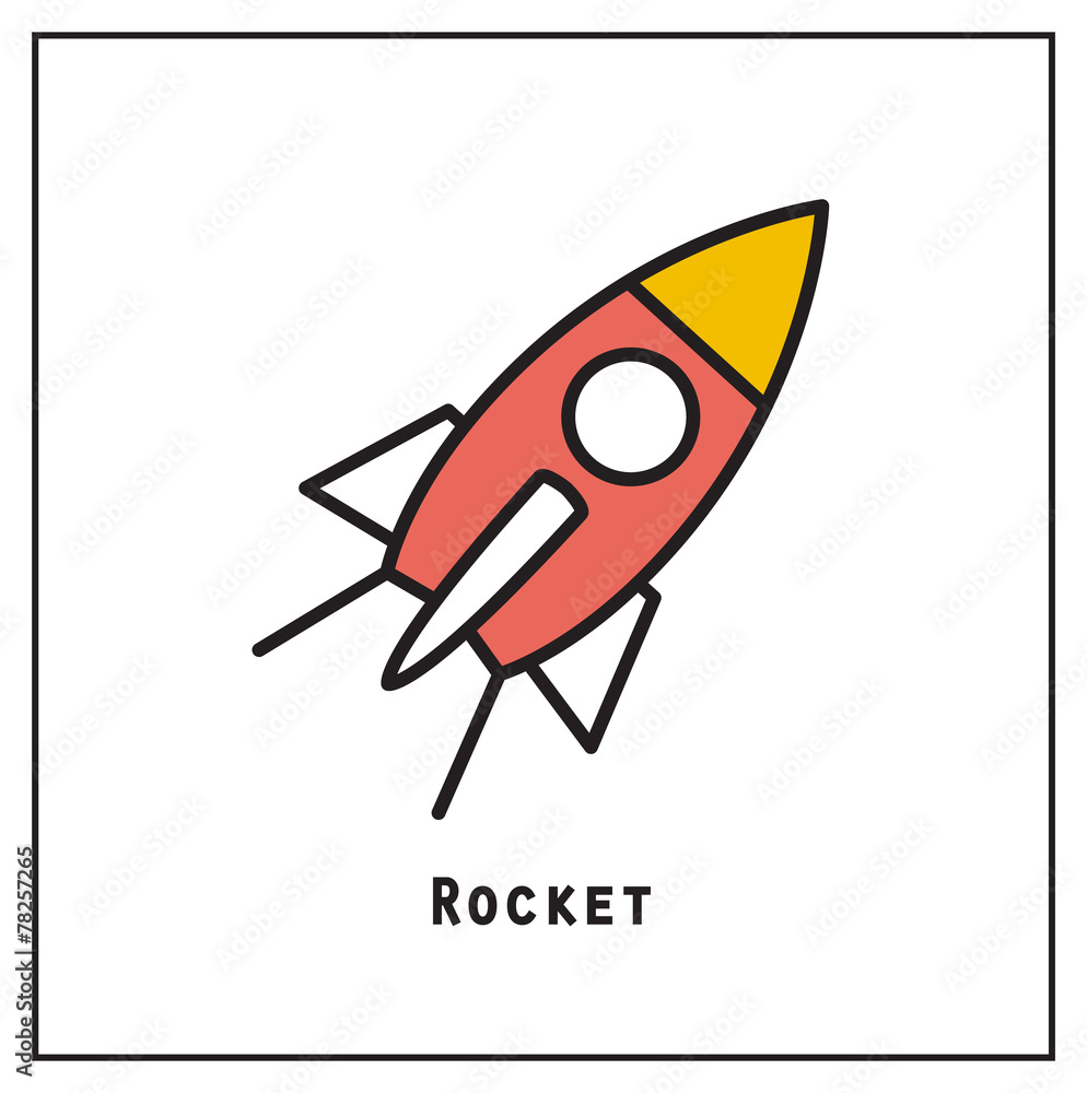 Business start up idea template. Start up rocket idea. New Business start up idea template. Start up rocket idea. New