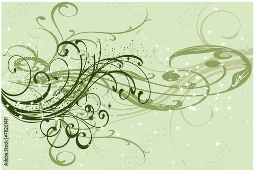 floral verte 2