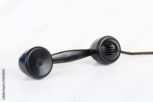 The Vintage telephone handset