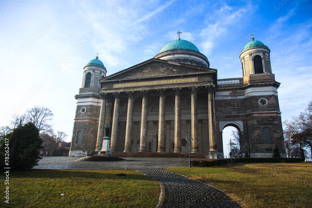 Basilica in Esztergom. Hungary