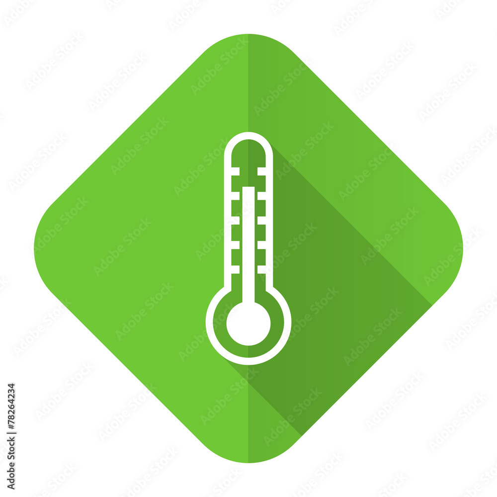 thermometer flat icon temperature sign thermometer flat icon temperature sign