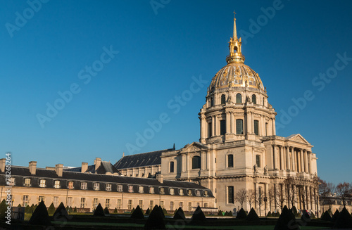 Les Invalides Palace in Paris