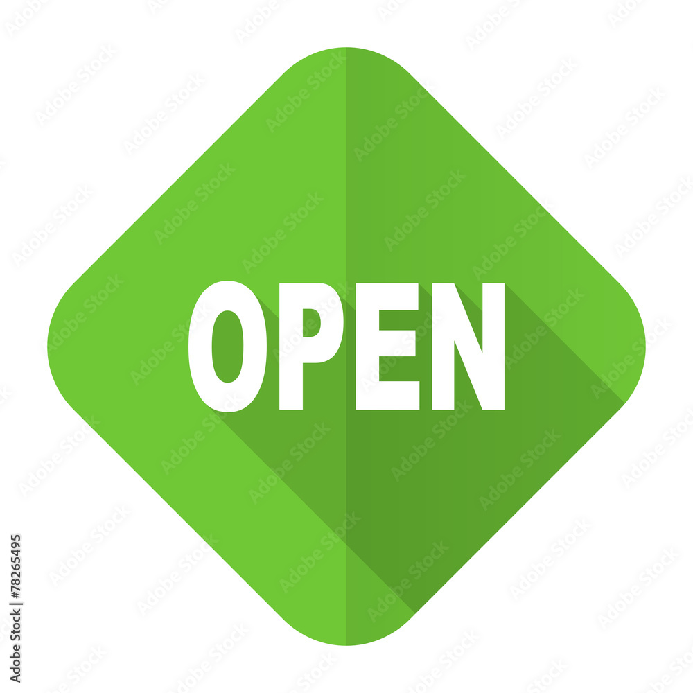open flat icon open flat icon