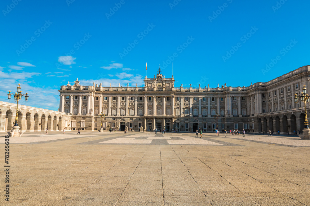 Royal Palace of Spain in Madrid