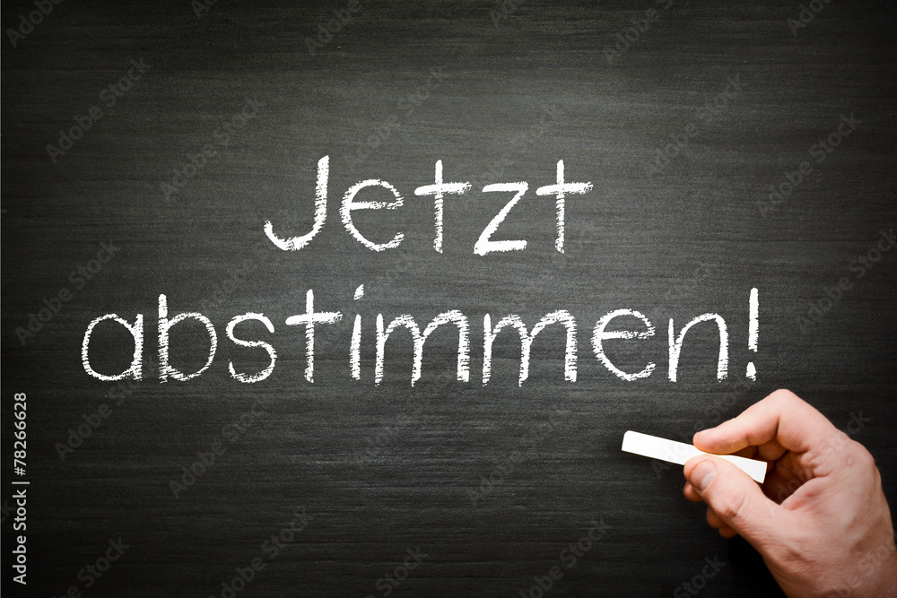Jetzt abstimmen Jetzt abstimmen