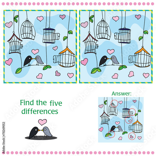 Find differences between the two images