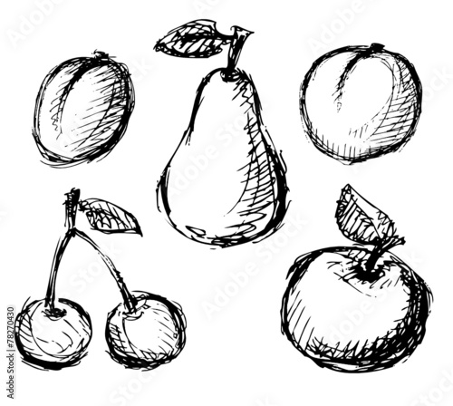 fruits set