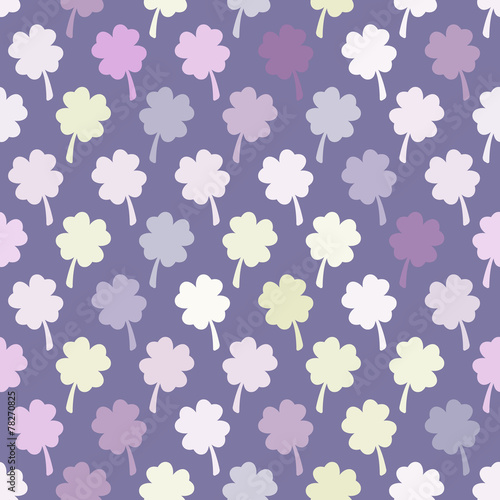 seamless background with quatrefoil for your design