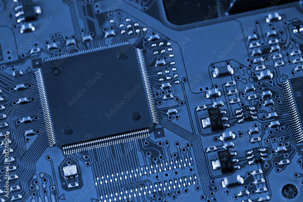 Fototapeta premium Electronic circuit board