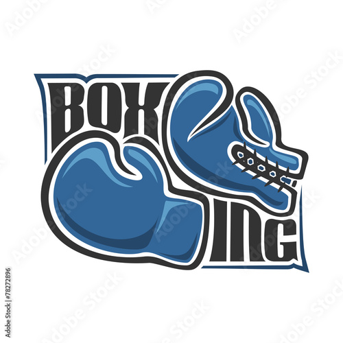 Abstract background on the boxing theme