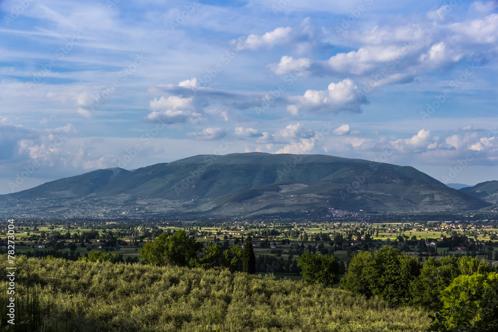 Naklejka premium Colline Italia centrale