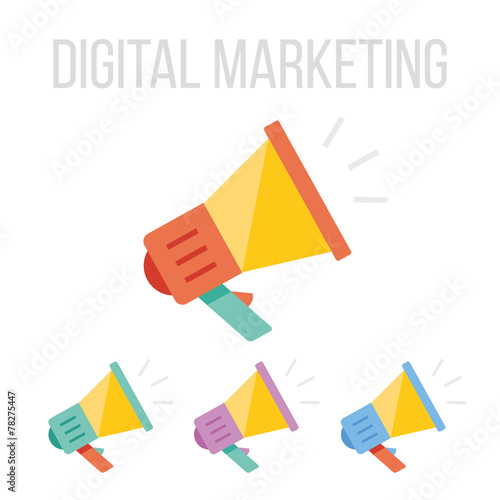 Vector loudspeaker icons