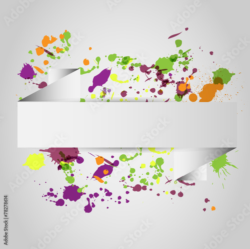frame of splash