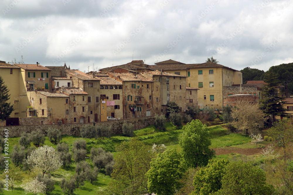 Toscana,il borgo di Colle val d'Elsa,Siena.