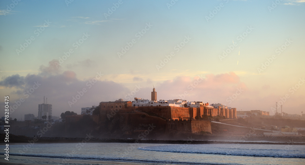 Fototapeta premium Morocco. The Kasbah of the Oudaya in Rabat