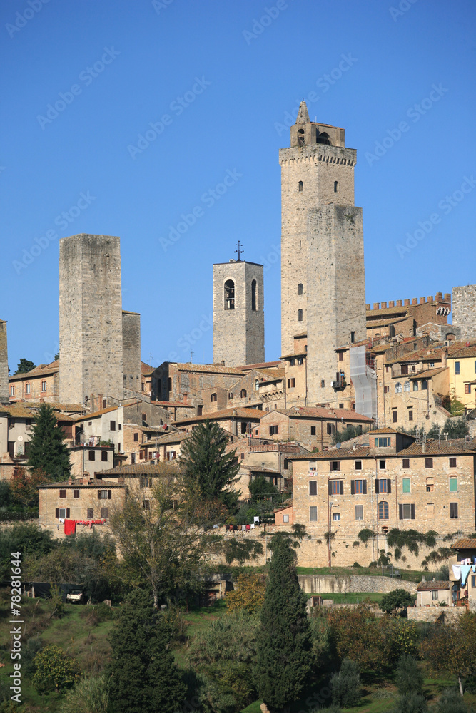 Toscana,Siena,San Gimignano