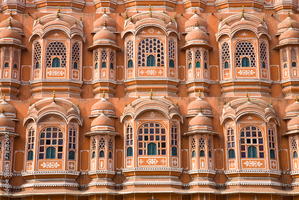 Detail of Palace of Winds, Jaipur