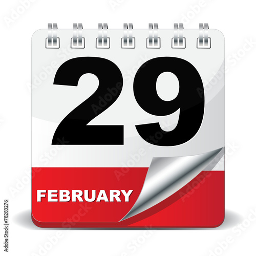 29 FEBRUARY ICON