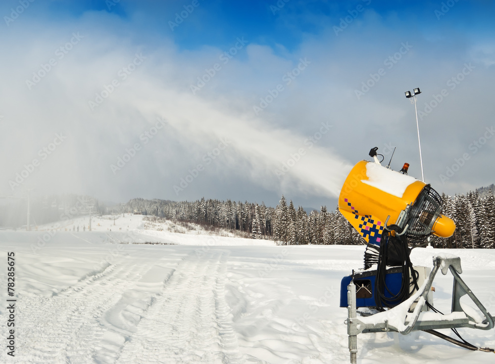 Obraz premium snowmaker