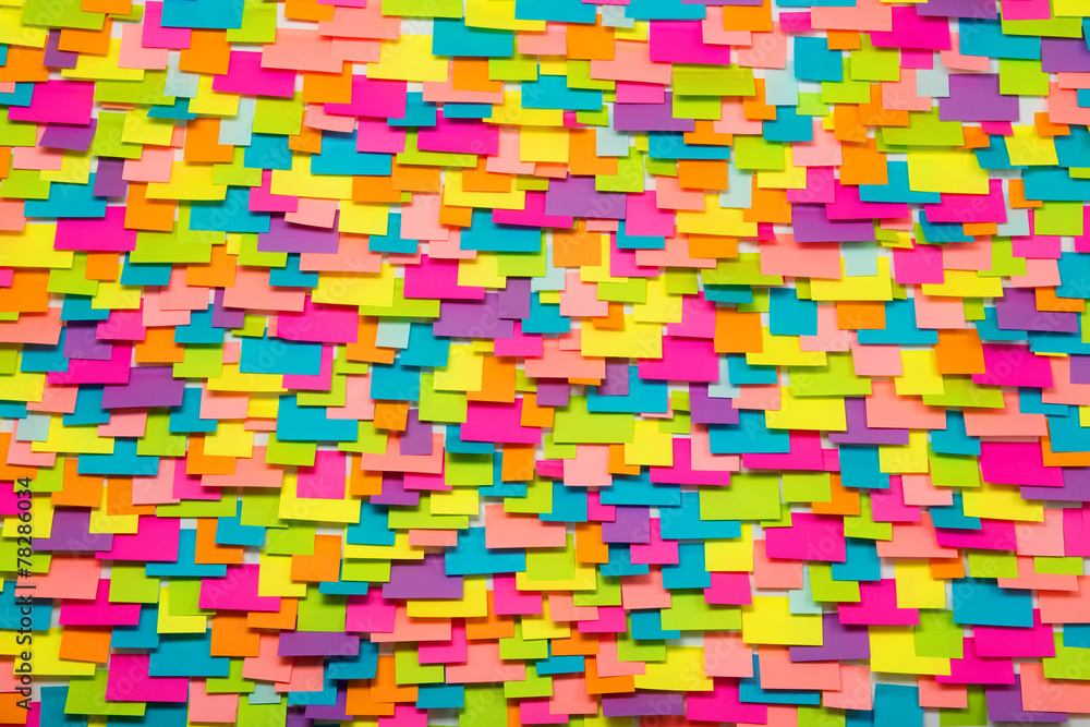 Many of colorful stickers Many of colorful stickers