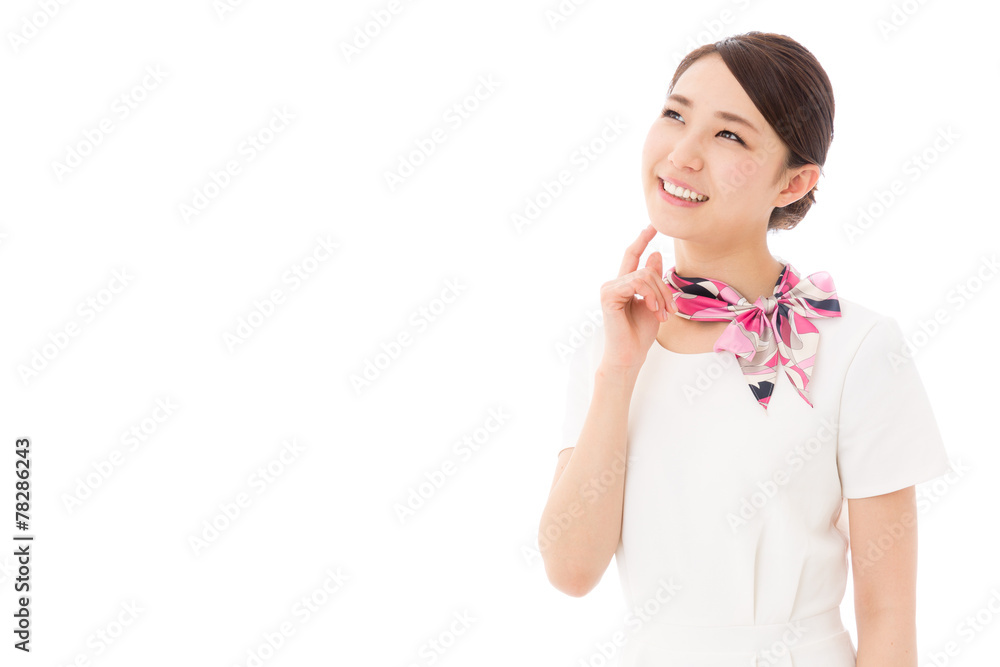 asian businesswoman on white backgroud asian businesswoman on white backgroud