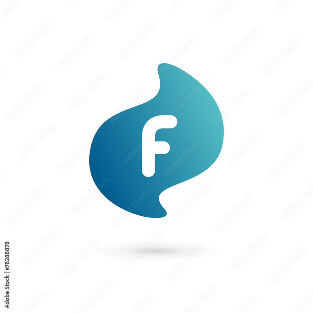 Letter F logo icon design template elements Letter F logo icon design template elements