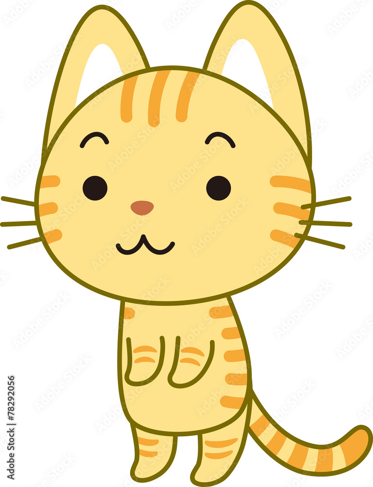 茶トラ猫 Stock イラスト Adobe Stock 茶トラ猫 Stock イラスト Adobe Stock