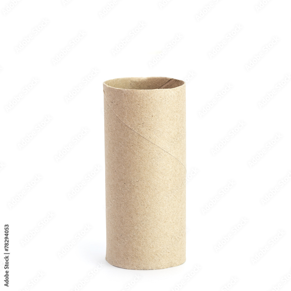 Paper tube of toilet paper Paper tube of toilet paper