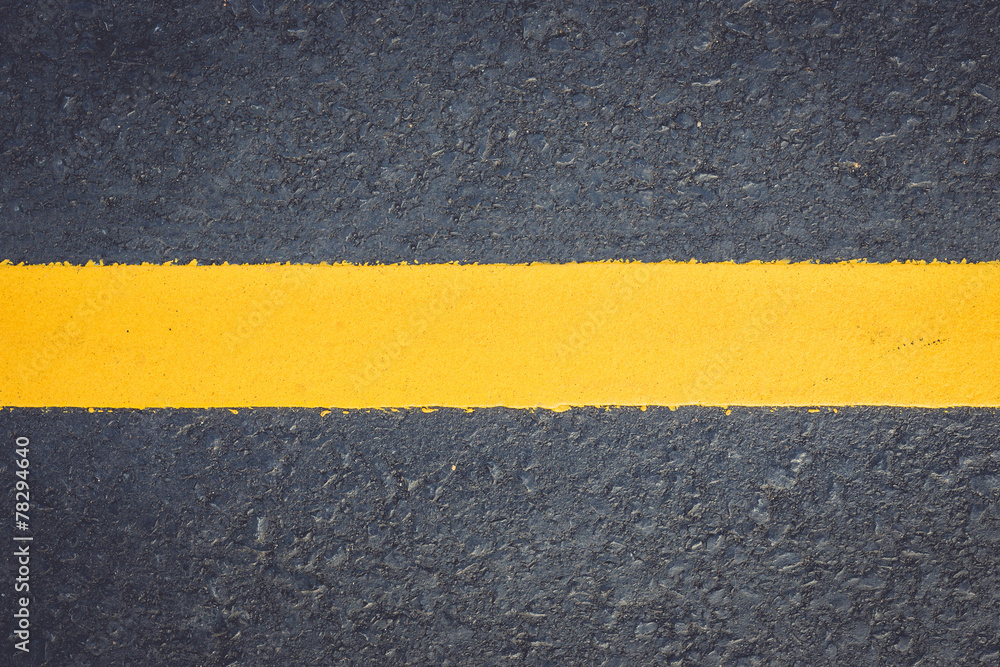 Fototapeta premium Asphalt road