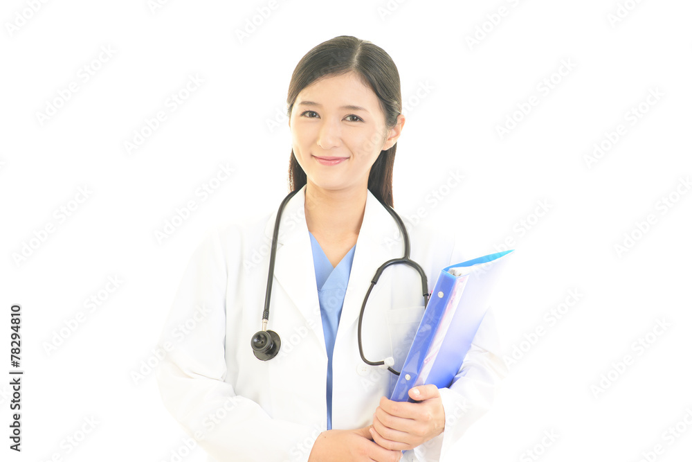笑顔の女医 笑顔の女医