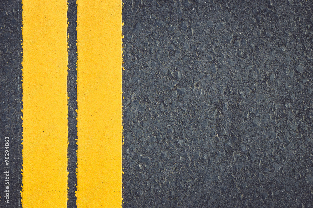 Fototapeta premium Asphalt road