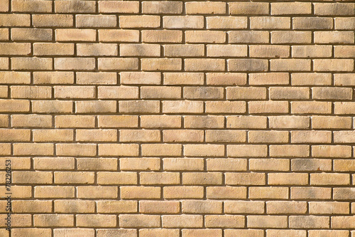 Adobe Brick wall background in UK home..