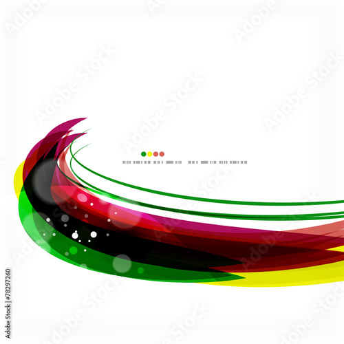 Rainbow bright light air lines background