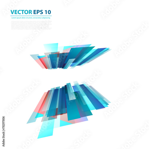 Vector background abstract scratches lines.