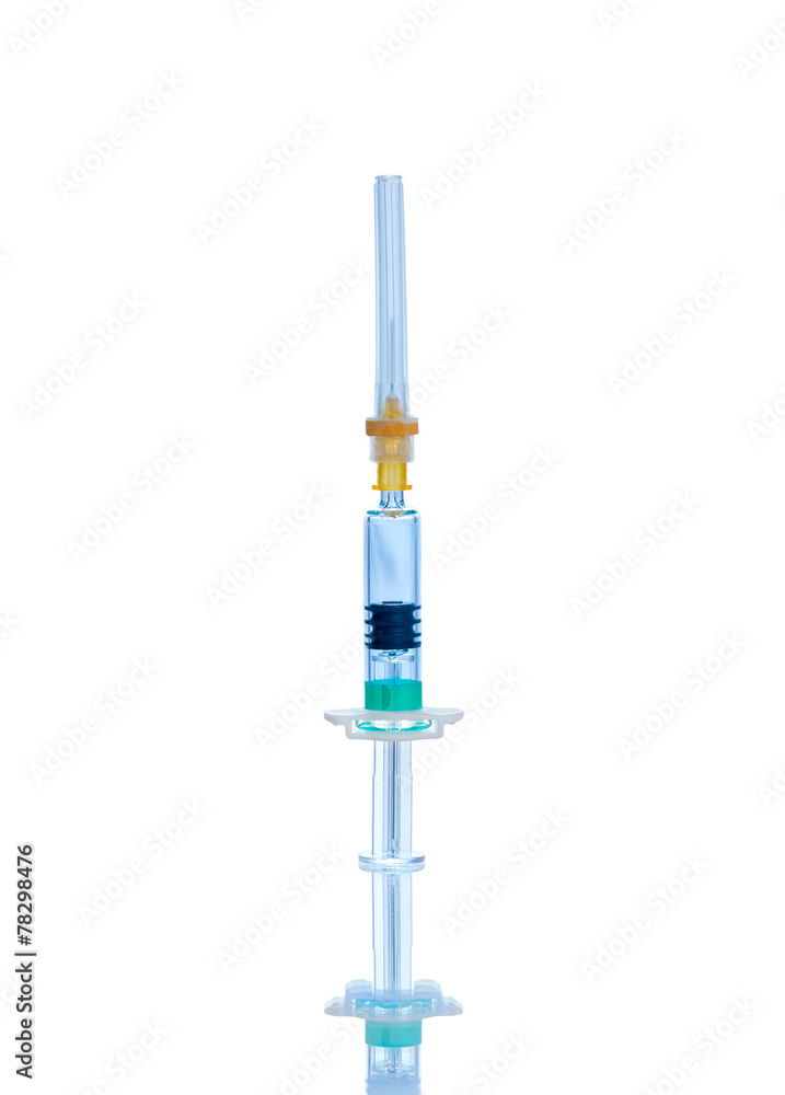 Syringe isolated on white Syringe isolated on white