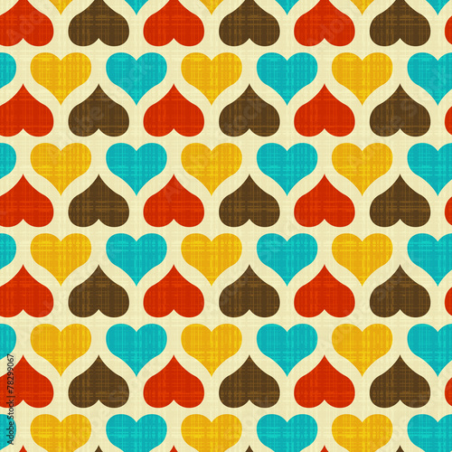 Texture with hearts
