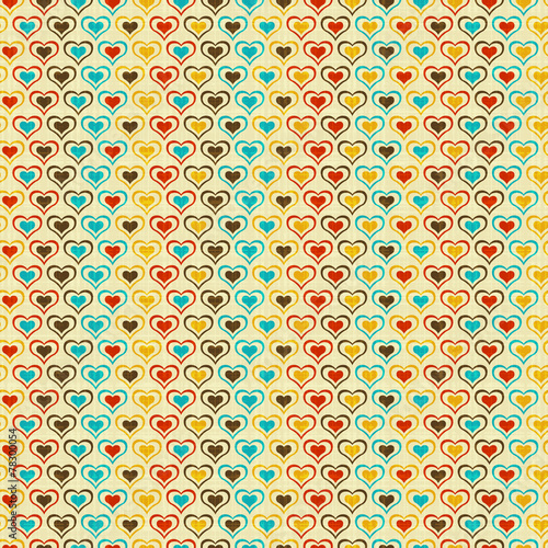 Texture with hearts