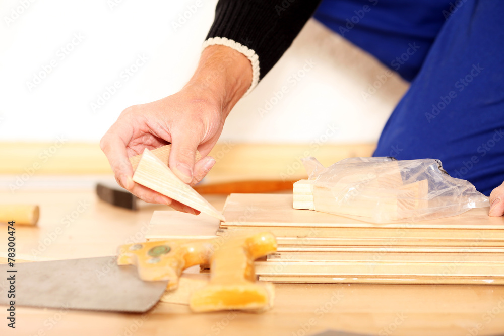 Parketboden verlegen