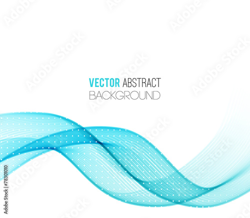 Abstract curved lines background. Template design
