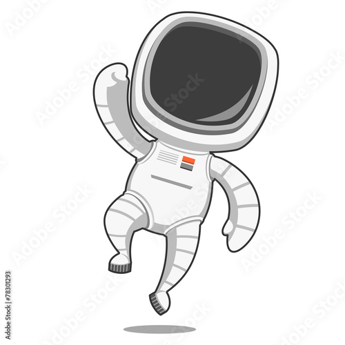 Astronaut rejoices