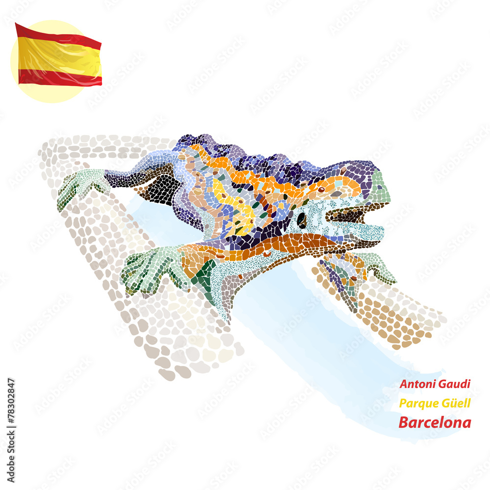 Obraz premium The famouse fountain in Barcelona