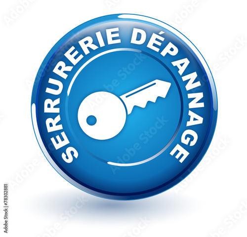 serrurerie dépannage sur bouton bleu