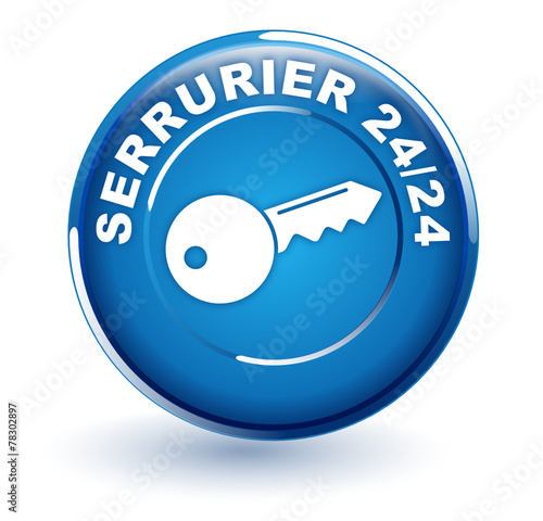 serrurier 24 heures sur 24 sur bouton bleu