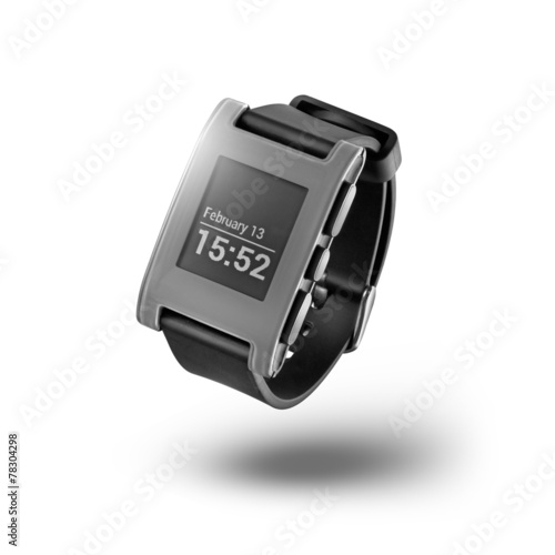 smartwatch isolated on white
