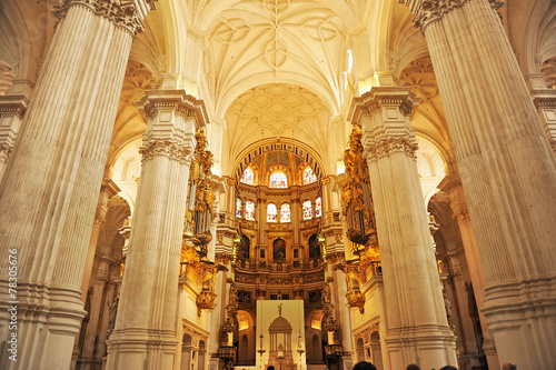 Cathedral of Granada, indoor, Andalusia, Spain