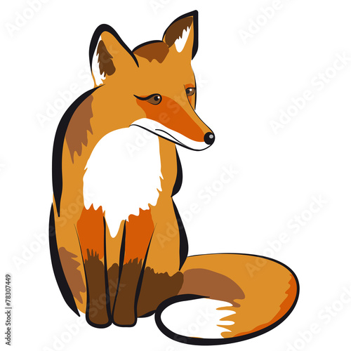 Illustration of a fox.