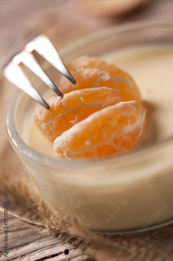 Orange tangerine mousse Orange tangerine mousse