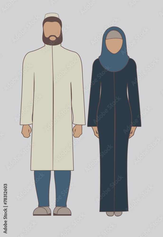 Average Muslim Couple