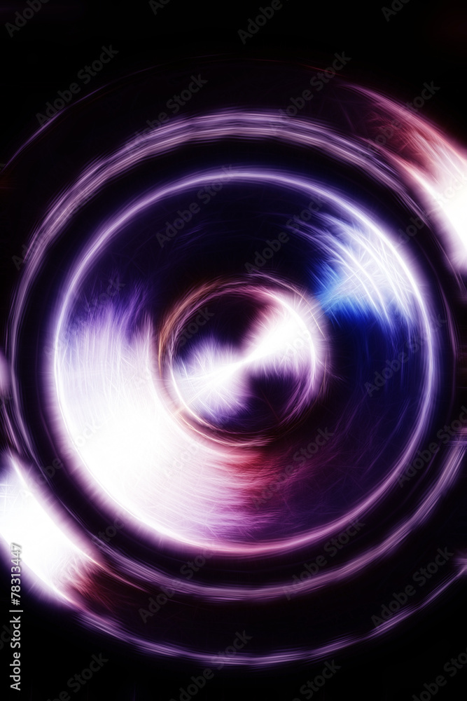 Music Speaker with fractal color effect Music Speaker with fractal color effect